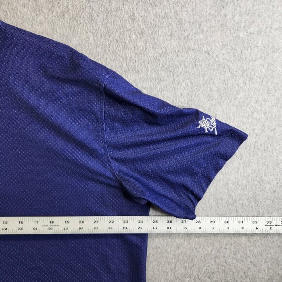 Peter Millar Shirt Mens L Martini Glasses Summer Comfort Golf Polo Performance - Picture 9 of 12